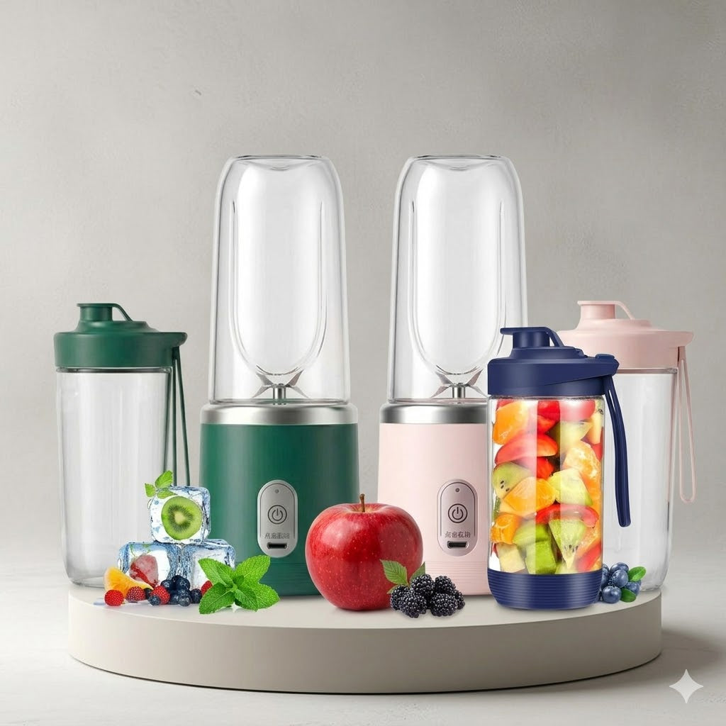 Mini Licuadora Personal Portátil Recargable 500 ml