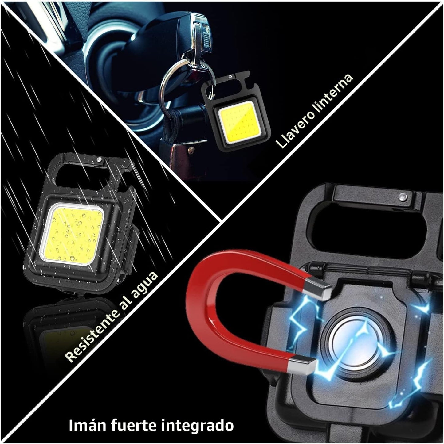 MINI LINTERNA LLAVERO LED